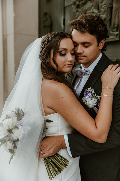 bride and groom