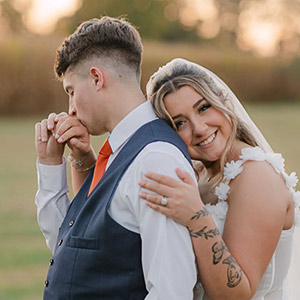 bride and groom